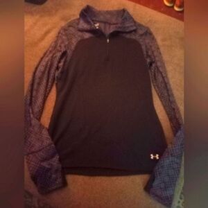🤠Under Armour Coldgear Fitted Pullover Jacket Womens Size Medium
